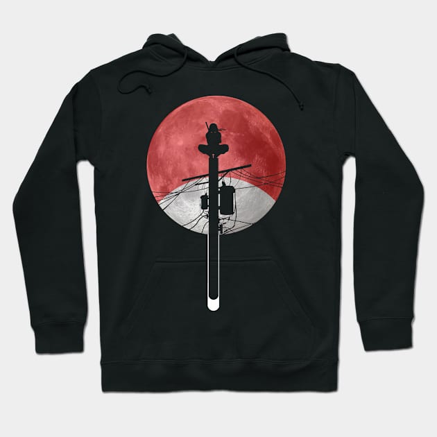 Uchiha Logo Hoodie by Karambola